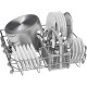 Lave-vaisselle intégrable BOSCH SMI4HTB35E SER4- 12 couverts - Induction - L60cm - Home Connect - 44 dB - Bandeau Noir