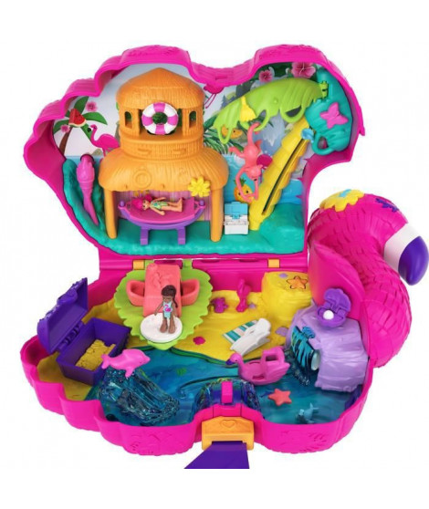 Polly Pocket - Sac Flamant Surprises - Poupée Mini-Univers