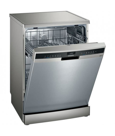 Lave-vaisselle pose libre SIEMENS SN23HI36TE iQ300 - 12 couverts - Induction - L60cm - Home Connect - 46 dB - Silver inox