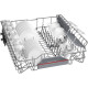 Lave-vaisselle pose-libre BOSCH SMS4HCI60E SER4 - 14 couverts - L60cm - Inox - Induction - 40 dB