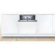 Lave-vaisselle tout intégrable BOSCH SMV4HCX48E SER4 - 14 couverts - Induction - L60cm - Home Connect - 44dB