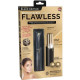 FLAWLESS - Epilateur Visage - USB Rechargeable - 2 Tetes de Remplacement - élimine le duvet en douceur en un instant - Noir