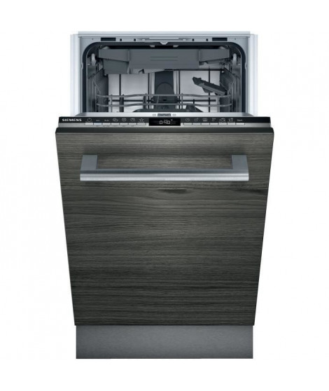 Lave-vaisselle tout intégrable SIEMENS SR63HX65ME iQ300 - 10 couverts - Induction - L45cm - Home Connect - 45 dB