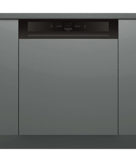 HOTPOINT HBC2B+26B Lave-vaisselle encastrable - 14 couverts - 46 dB - A++ - Larg 59,5 cm - Inox - Moteur induction