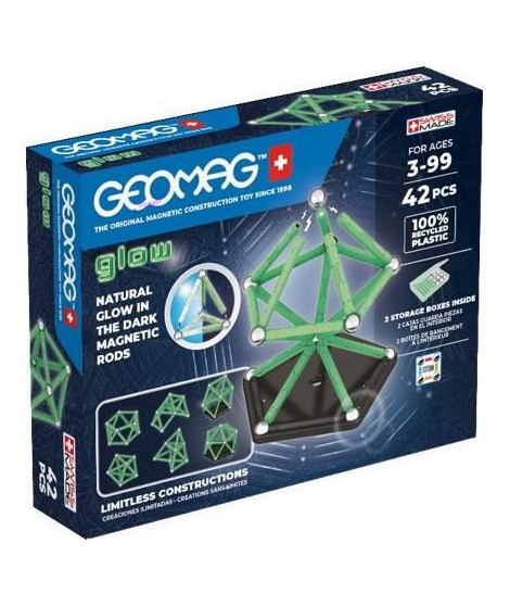 GEOMAG - Ecofriendly 42 pcs Glow