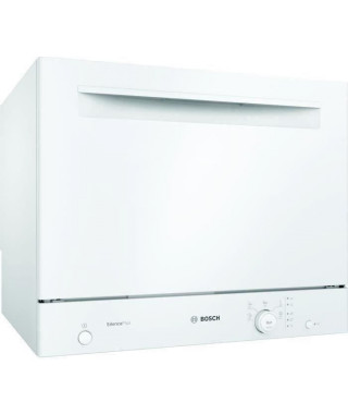 BOSH SKS51E32EU Lave-vaisselle compact pose libre - 6 couverts- 49 dB - A+ - 55 cm - Blanc - Moteur EcoSilence Drive