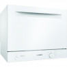 BOSH SKS51E32EU Lave-vaisselle compact pose libre - 6 couverts- 49 dB - A+ - 55 cm - Blanc - Moteur EcoSilence Drive