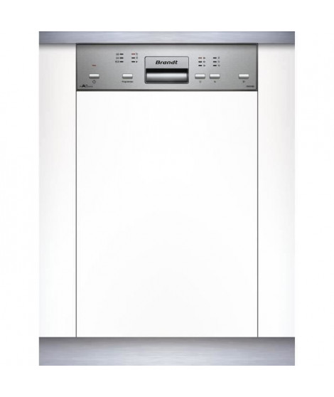 BRANDT VS1010X - Lave-vaisselle 45cm encastrable E