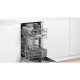 Lave-vaisselle intégrable BOSCH SPI2IKS10E SER2 - 9 couverts - Induction - L45cm - Home Connect - 48 dB - Bandeau Inox