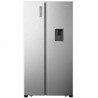Réfrigérateur américain Hisense - HSN519WIF - 2 portes - 519 L (334 + 185)  L91cmxH179 cm  Silver