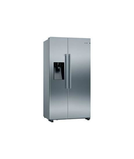 Réfrigérateur américain pose-libre BOSCH - KAD93VIFP - 2 portes - Vol. total: 562 l - 178,7x90,9cm - Gris