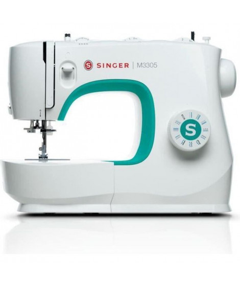 SINGER M3305 Machine a coudre - 23 programmes de points - 70W