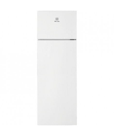 ELECTROLUX LTB1AF28W0 - Réfrigérateur congélateur haut - 281L (240+41) - Froid statique - A+ - L55,1cm x H 161cm - Blanc