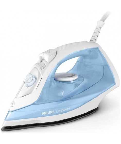 PHILIPS Fer a repasser EasySpeed GC1740/20, 2000W, Pressing 90 g/min, Débit vapeur 25 g /min, Anticalcaire, Semelle antiadhésive