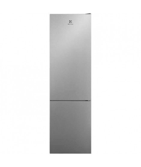 Réfrigérateur congélateur bas ELECTROLUX - LNT5MF36U0 - 360L (266+94)- Froid ventilé - No Frost - H201 x L60cm - Inox