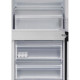 CONTINENTAL EDISON - Réfrigérateur congélateur bas 268L - Froid statique - Poignées inox - INOX Noir