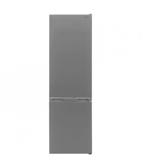 SHARP Réfrigérateur congélateur bas- 270 L - Froid ventilé - Silver