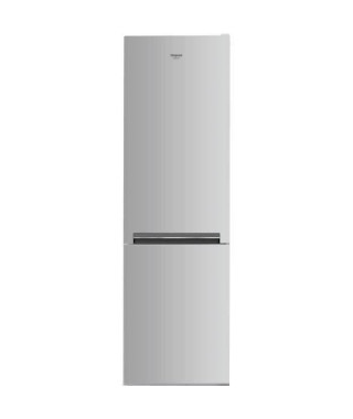 HOTPOINT H8A1ES - Réfrigérateur congélateur bas - 338L (227+111) - Froid brassé - A+ - L 60cm x H 189cm - Silver