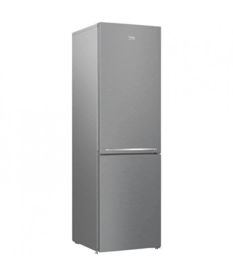 BEKO - RCSA270K30XBN - Réfrigérateur congélateur bas - 262 L (175+87) - Froid statique - MinFrost - A+ - Métal brossé