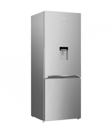 BEKO RCNE560K40DSN Réfrigérateur congélateur bas - 497 L (352+145) - Froid ventilé - NeoFrost - A++ - Gris acier