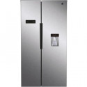 HOOVER HHSBSO6174XWD - Réfrigérateur congélateur Side by Side - 518L (341+177) - A++ - 90 cm x 177 cm - Silver