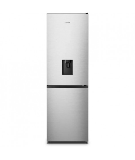 Réfrigérateur combiné HISENSE - FCN300WFC - 2 portes - 304 L - l59 x L60 x H186cm - Gris