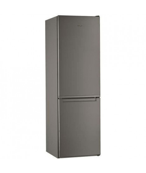 WHIRLPOOL W5811EOX1 - Réfrigérateur 339 L (228 + 111) - Froid statique - Posable - Classe A+ - 59,5 x 188,8 cm - Inox