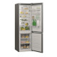 WHIRLPOOL W5911EOX - Réfrigérateur congélateur bas - 372L (261 + 111) - Froid statique - A+ - L 59,5 x H 201,1 cm - Inox
