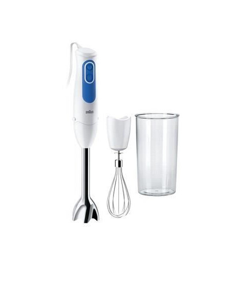 BRAUN Mixeur - MQ3005WH Cream - 750 W - Blanc - Bleu