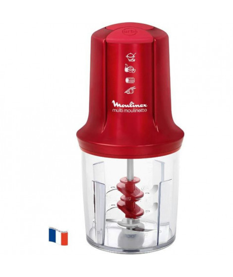 MOULINEX AT714G32 Hachoir multifonction Multi Moulinette - Rouge