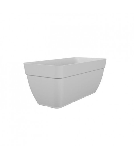 Jardiniere CAPRI CAMPANA XL - Plastique - 80 cm - Blanc - ARTEVASI