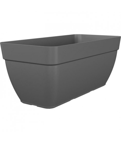 Jardiniere CAPRI CAMPANA XL - Plastique - 80 cm - Anthracite - ARTEVASI