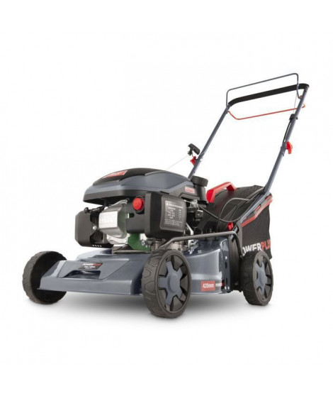 Tondeuse thermique autotractée 42 cm de coupe 145 cc, POWERPLUS POWEG63773X