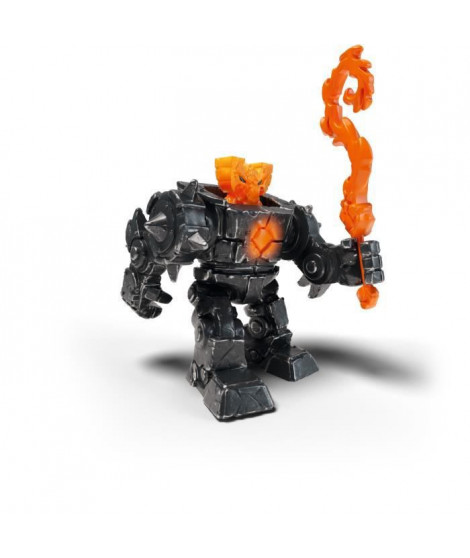SCHLEICH - Cyborg des Ténebres - Lave - 42597 - Gamme : Eldrador Mini Creatures