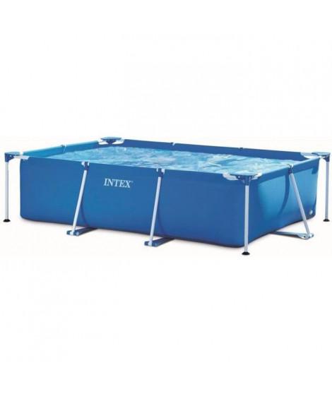 Kit Piscine hors sol tubulaire INTEX - 300 x 200 x 75 cm - Rectangulaire