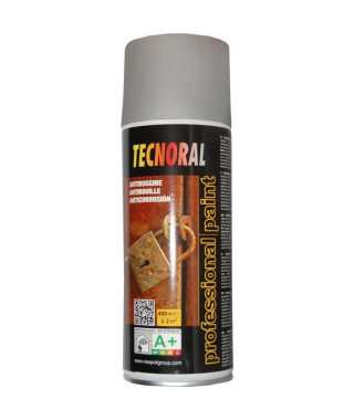 TECNORAL - Bombe de peinture aérosol - Gris sous couche