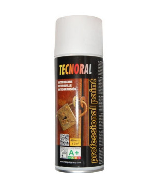 TECNORAL - Bombe de peinture aérosol - Blanc