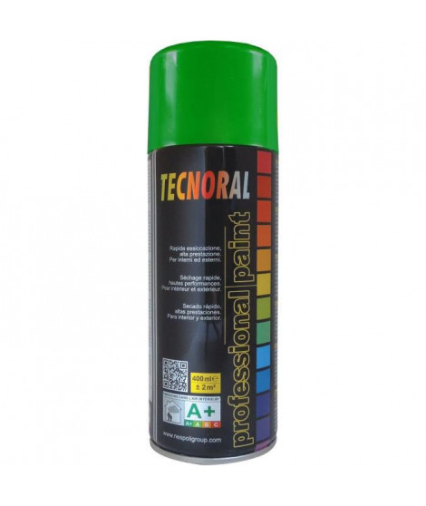 TECNORAL - Bombe de peinture aérosol - Vert Mousse
