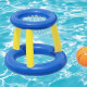 Panier de Basket flottant, ballon, 3 anneaux, diametre 61 cm