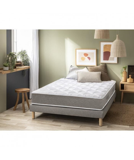 Matelas DREAMACCESS- 160x200 - Epaisseur 24 cm - 100 % ressorts ensachés - 7 zones de confort- Ferme - SOMDREAM