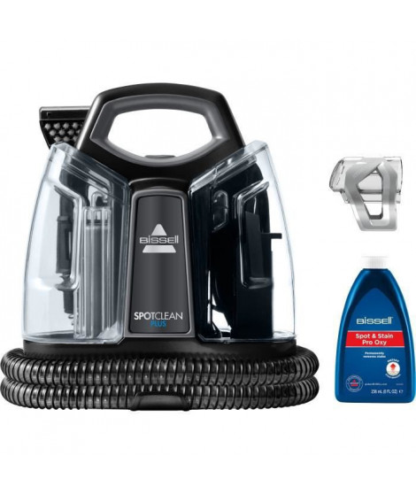 BISSELL Spot Clean Plus 3724N - Détache, Nettoie et Aspire - Léger et compact - Tube 2.20m