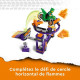 LEGO City Stuntz 60359 Le Défi de Cascade : le Tremplin, Jouet 2-en-1 avec Moto Dinosaure