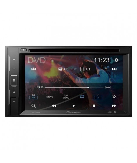 Autoradio - PIONEER - AVH-A240DABDAB - DVD - USB - 2 DIN - 6,2 - DAB+ - Bluetooth