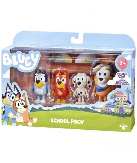 Les Copains d'école de Bluey  (x4 Figurines) MOOSE TOYS