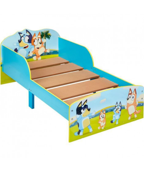 Lit pour enfants avec espace de rangement sous le lit BLUEY