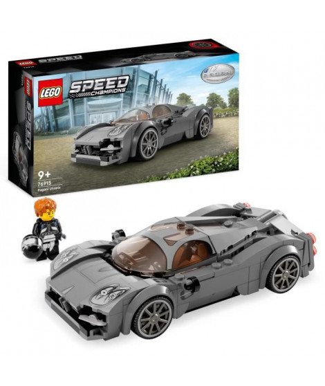 LEGO Speed Champions 76915 Pagani Utopia, Jouet Voiture de Course, Kit de Maquette de Collection