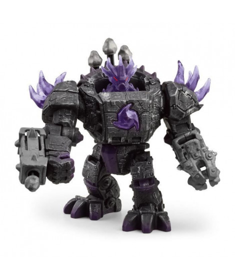 SCHLEICH - Master Robot des Ténebres Avec Mini Creature - 42557 - Gamme : Eldrador Mini Creatures