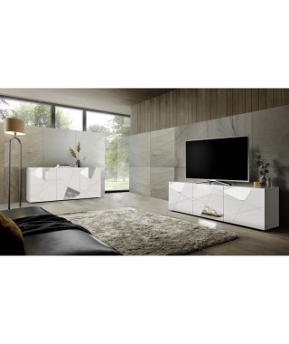 Ensemble Sejour : Buffet 3P 181 cm + Meuble TV 181 cm - Victory