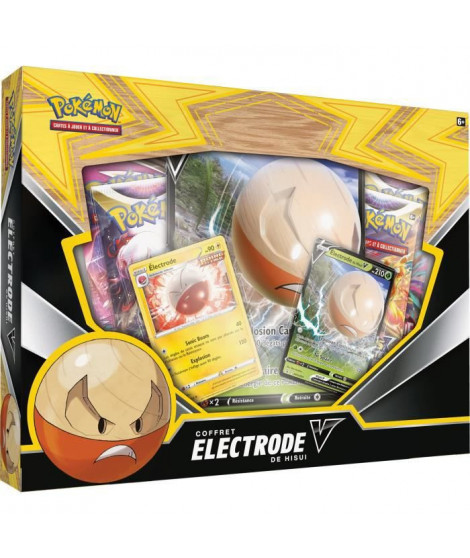 POKEMON Coffret Électrode de Hisui-V | Jeu de société | Cartes a Collectionner | A partir de 6 Ans