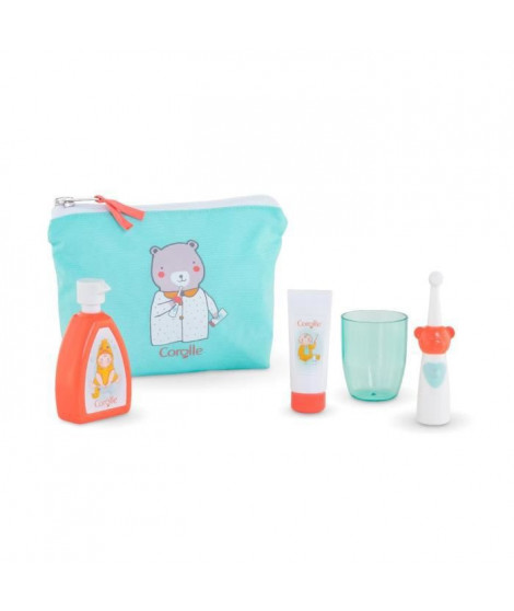 COROLLE - Trousse de toilette - 5 accessoires - pour poupon 36 et 42 cm - des 2 ans